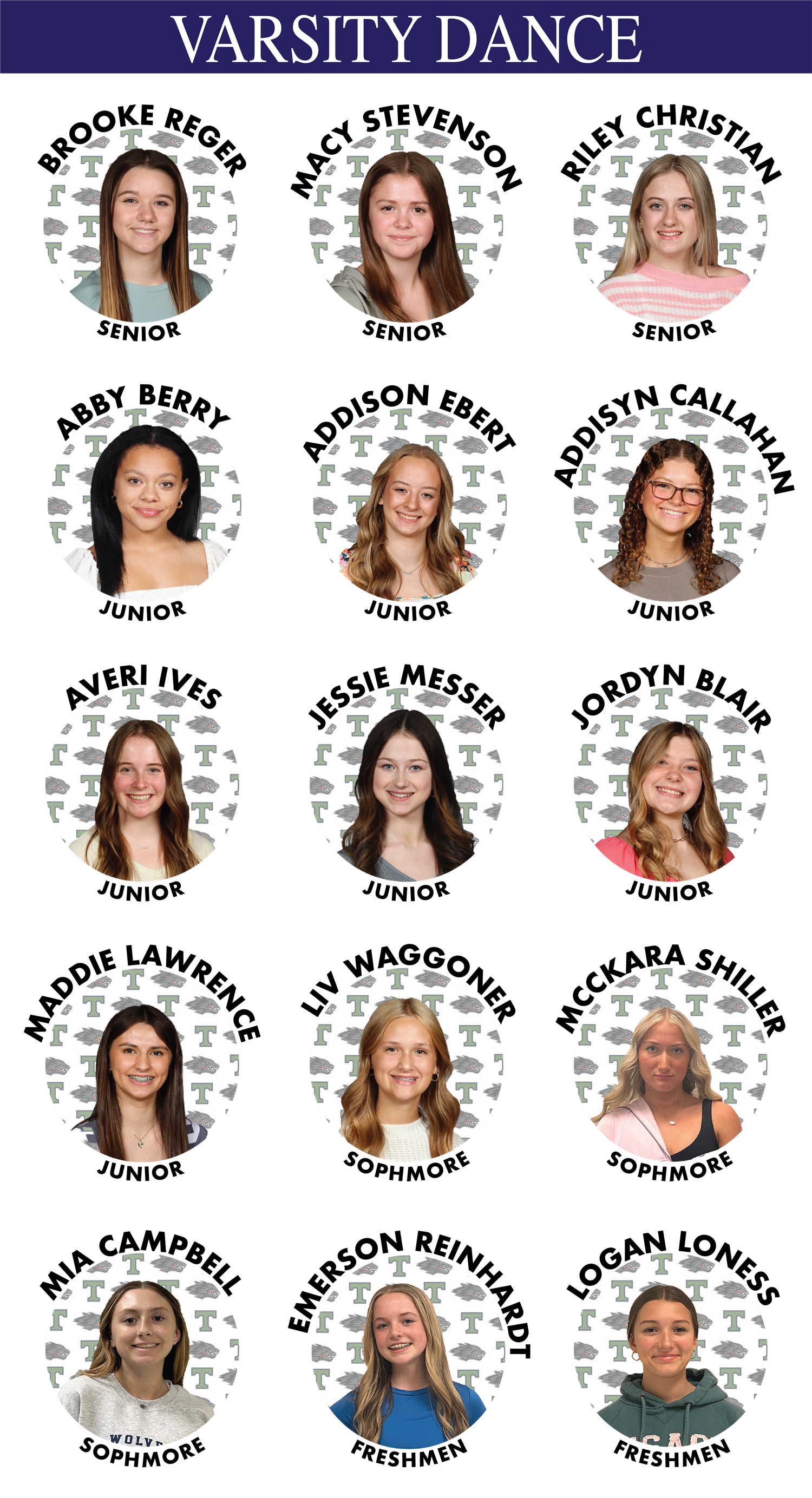 Dance Roster